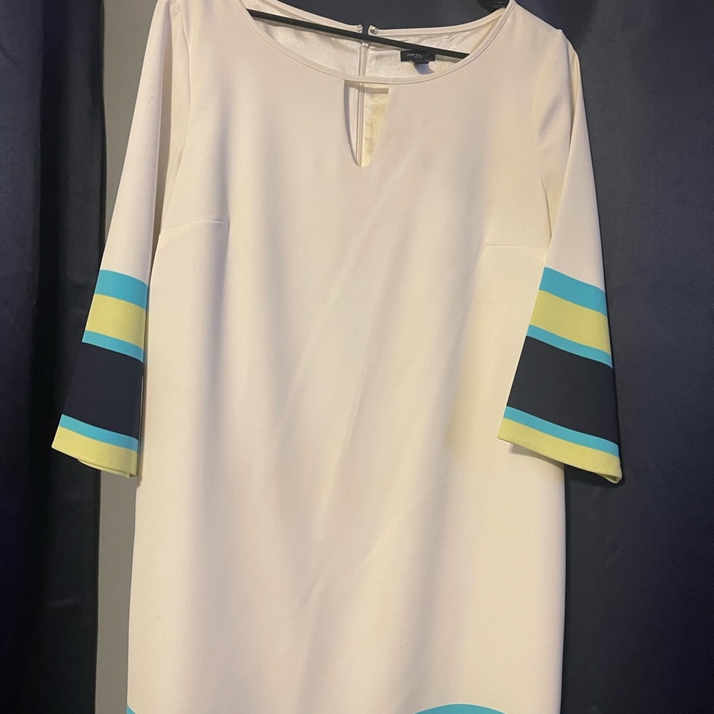 Ann Taylor. White dress size 12